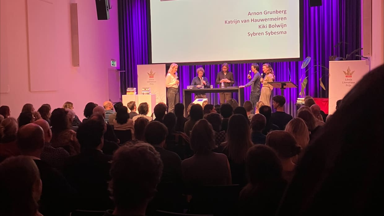 Arnon Grunberg en Abdelkader Benali over Libris Literatuur Prijs: &lsquo;Een goed boek is niet af&rsquo;